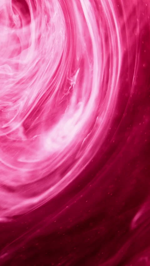 Vertical paint splash water mist vortex pink red Video stock 296262868