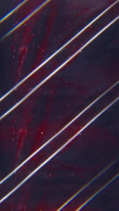 Vertical paint triangle vibrant wet texture spill Video stock 329278423