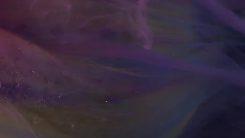 Vertical paint water flower abstract fume plant Video stock 343737419