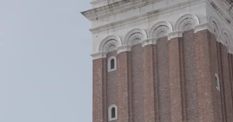 Vertical Pan of St Mark's Campanile Stock Footage 202606305