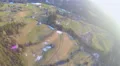 Vertical panorama of beautiful mountain landscape, green nature, sunny day 4k or 4k+ Resolution