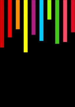 Vertical parallel lines Stockillustratie