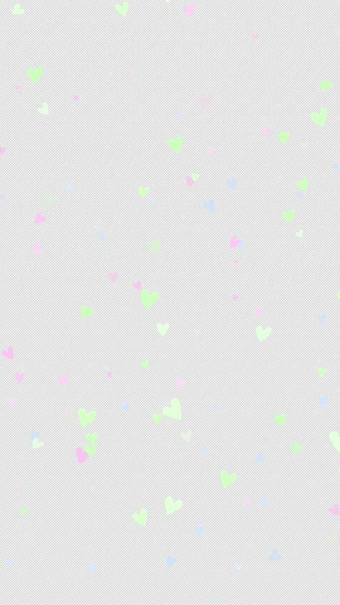 Vertical pastel heart animation Stock Footage 312196751