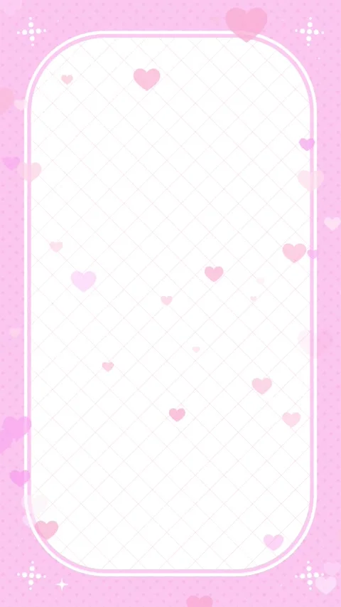 Vertical pastel heart frame background seamless loop pink Stock Footage 332464503