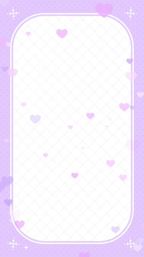 Vertical pastel heart frame background seamless loop purple Stock-Footage 332464712