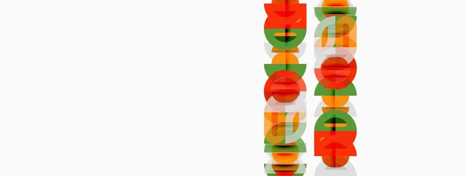 Vertical pattern. Rectangles overlap, creating striped effect. Colors include Stockillustratie