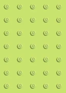 Vertical pattern with sliced fresh cucumbers laid out in a circle. Stock-Fotos