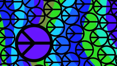 Vertical Peace graphic 02 스톡 동영상 239201611