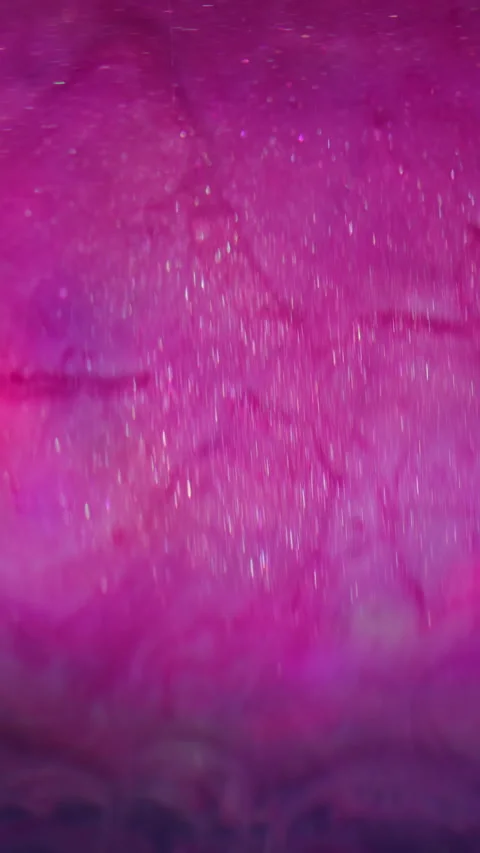 Vertical pigment fluid drip swirl glitter paint Stock-Footage 339770035