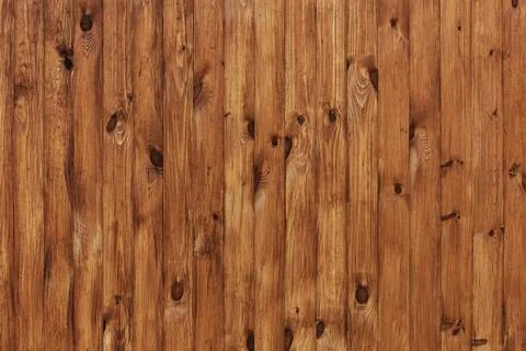 Vertical pine planks decorative panel Stock Photos