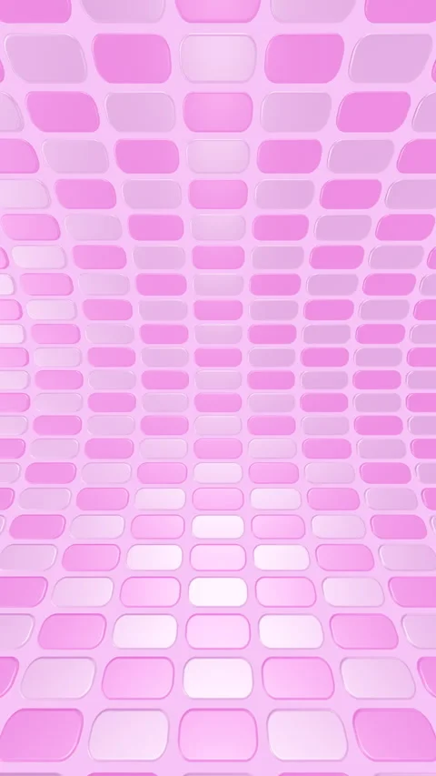 Vertical pink gradient moving glossy squares grid loop animation background Stock Footage 246765361