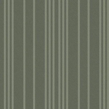 Vertical pinstripe textile pattern design in dark olive green for fashion a.. Stock Illustration
