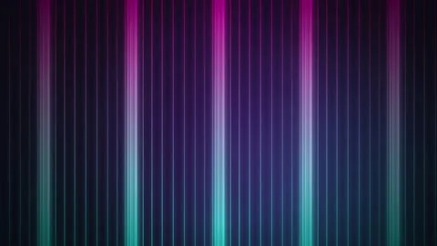 Vertical pinstripes glowing light columns seamless loop motion Stock Footage 344632857
