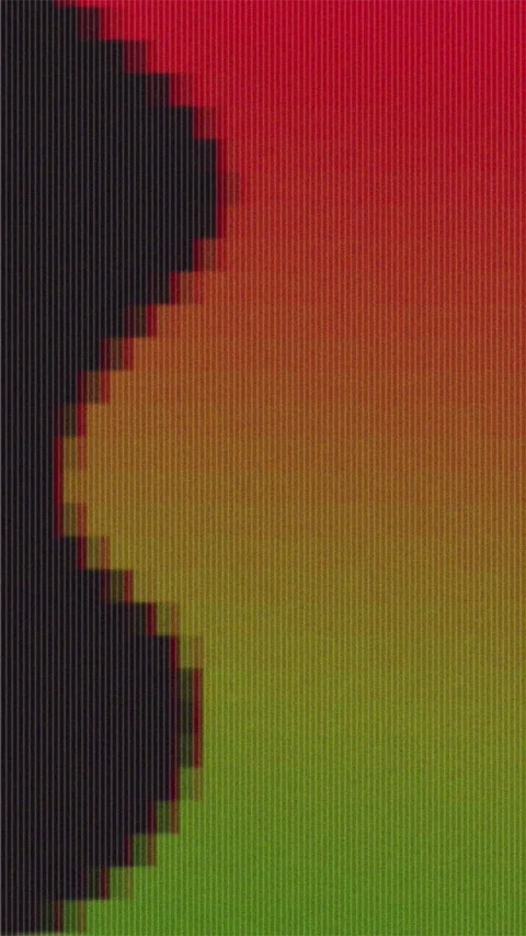 Vertical Pixel Abstract Seamless Loop  Retro Futuristic Background Animatio.. Stock Footage 317679025