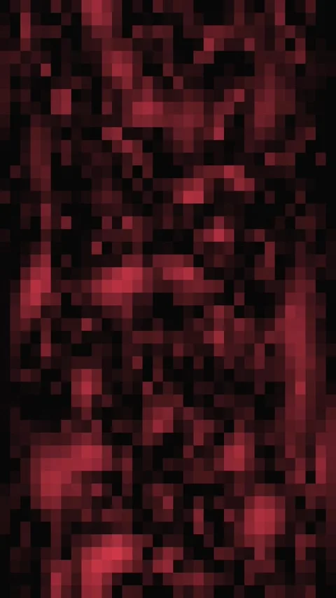 Vertical Pixel Glitch Abstract Background Red and Black Stock Footage 325948851