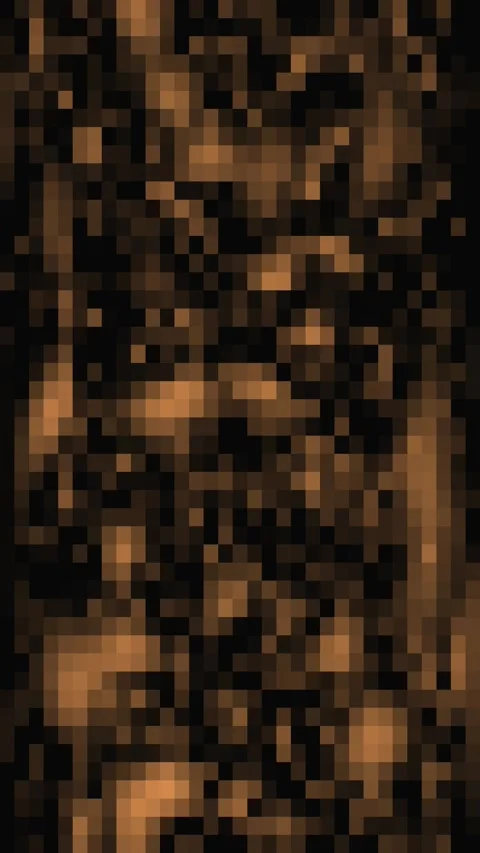 Vertical Pixel Glitch Abstract Background Bronze and Black Video stock 325949116