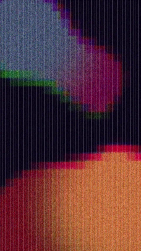Vertical Pixel Glitch Background Loop  Abstract Color Flow 4K Stock Footage 317678652