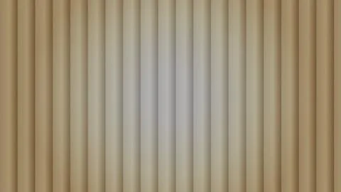 Vertical Pleats with Warm Gradient and Soft Texture Background Stock Illustration