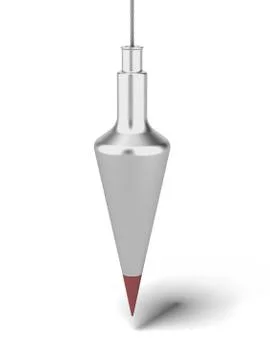 Vertical plumb Stock Illustration