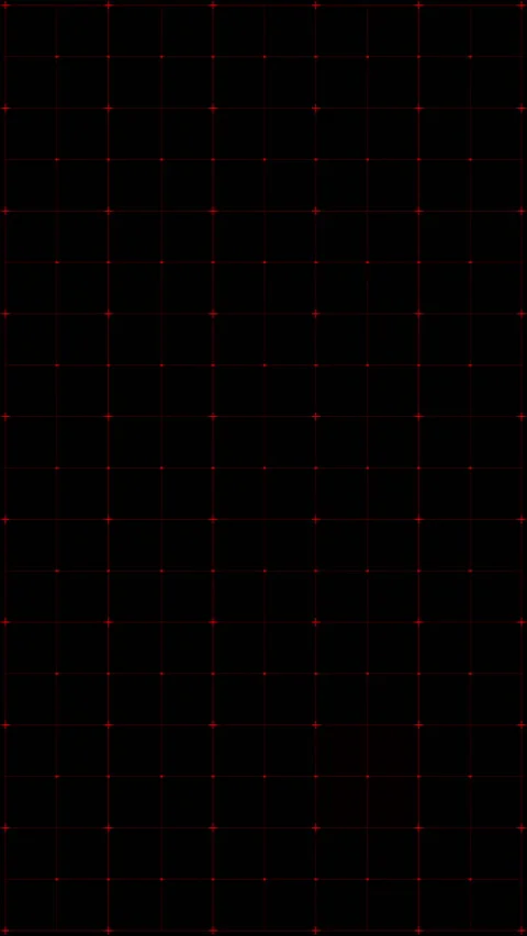 Vertical position. HUD interface with Grid.Red version. 動画素材 166878706