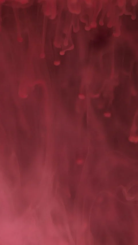 Vertical pouring paint drop blur ink water drop Video stock 314629539