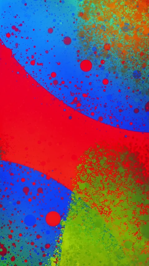 Vertical Psychedelic Dot Explosion Abstract 4K Loop Stock Footage 340111588