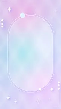 Vertical Purple Gradient Star and Planet Background Illustrazione stock