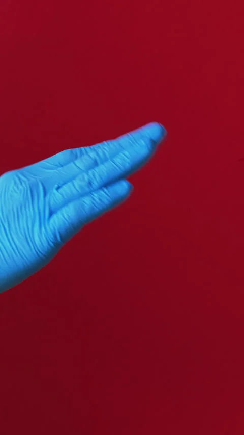 Vertical quarantine hygiene pandemic present gift Stock Footage 255183979