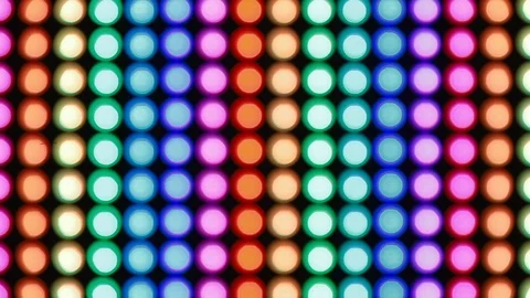 Vertical rainbow bokeh lights effect background for party Vídeos de archivo 126613034