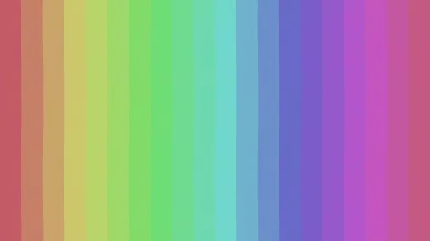 Vertical Rainbow Gradient Wiggle Pattern Animation Stock Footage 245908198