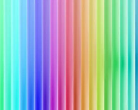Vertical Rainbow Stock Illustration