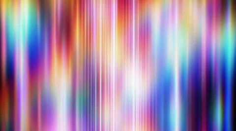 Vertical Rainbow Light Streak Background Seamless Loop Stock Footage 344651994
