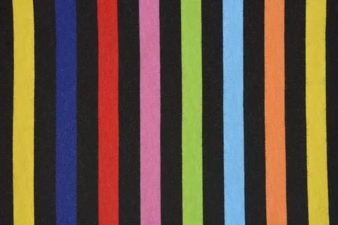 Vertical Rainbow Stripes Stock Photos