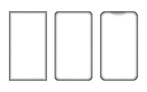 Vertical rectangle noise stipple dots texture effect, white screen banner 스톡 일러스트