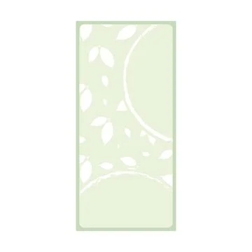 Vertical rectangular Print template invitation card for celebration with wh.. Illustrazione stock