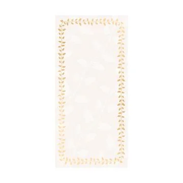 Vertical rectangular print template invitation card for celebration with fr.. Stock Illustration