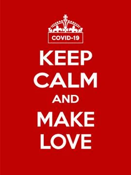 Vertical rectangular red-white motivation coronavirus COVID-19 poster based in Illustrazione stock