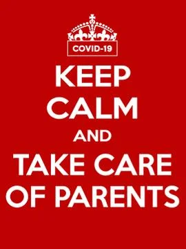 Vertical rectangular red-white motivation coronavirus COVID-19 poster based in Illustrazione stock