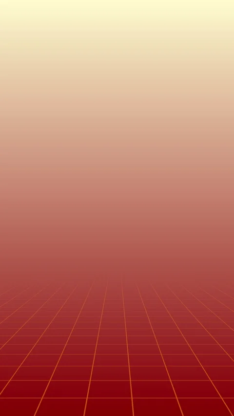 Vertical Red 3D Grid Loop Background Stock Footage 327515022