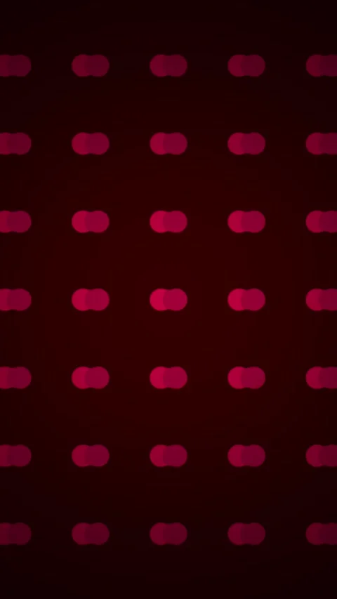 Vertical Red Pink Metaball Grid Merging 4K Seamless Loop Stock Footage 334654407