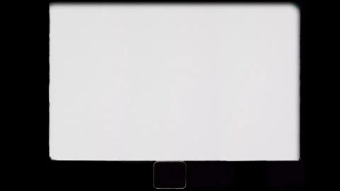 Vertical retro Film Edges Effect realistic cinematic rolling movement overlay. Stock Footage 274473100