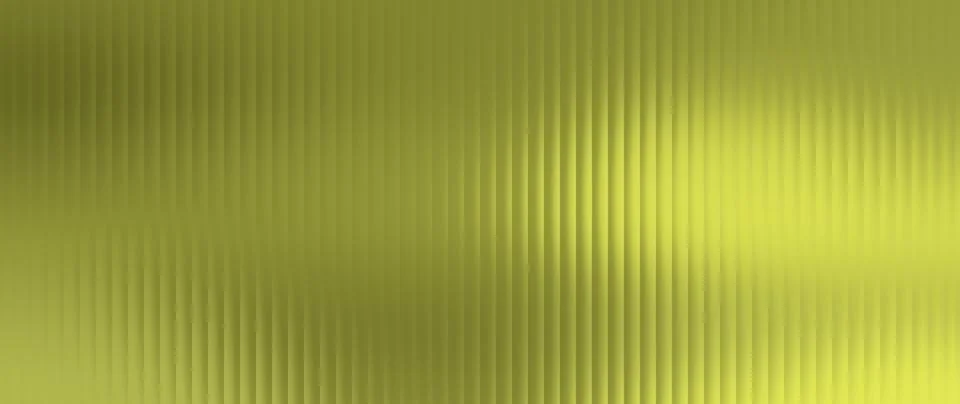 Vertical ribbed gradient mesh in yellow, chartreuse shades with smooth curv.. Stock Illustration