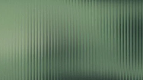 Vertical ridges on fluid gradient in green, olive shades with noisy texture.. Illustrazione stock