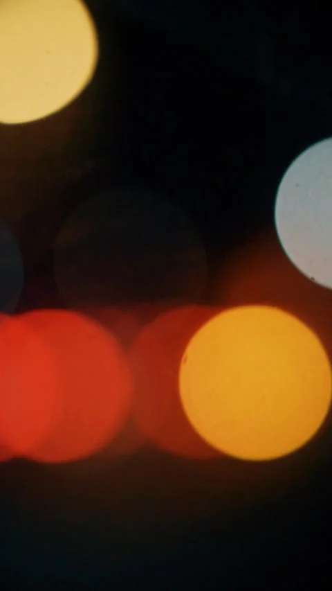 Vertical  Road Lights  Background Video Stock Footage 300263564