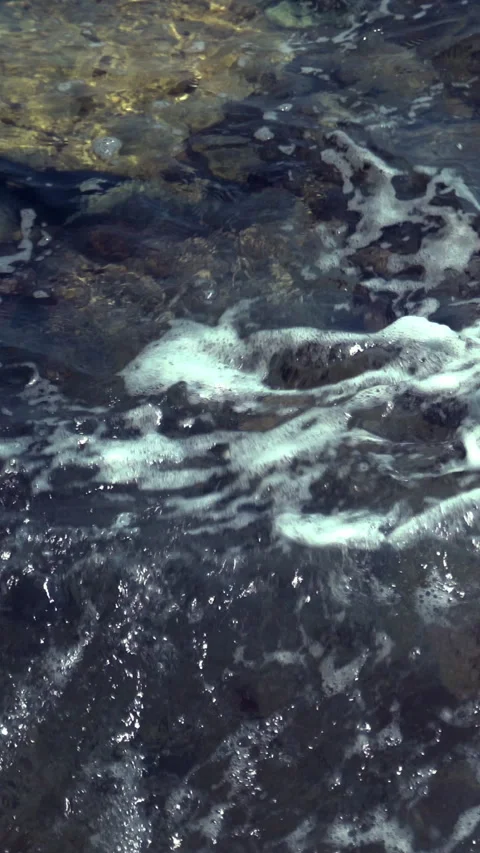 Vertical Rocky Seashore 動画素材 312990158