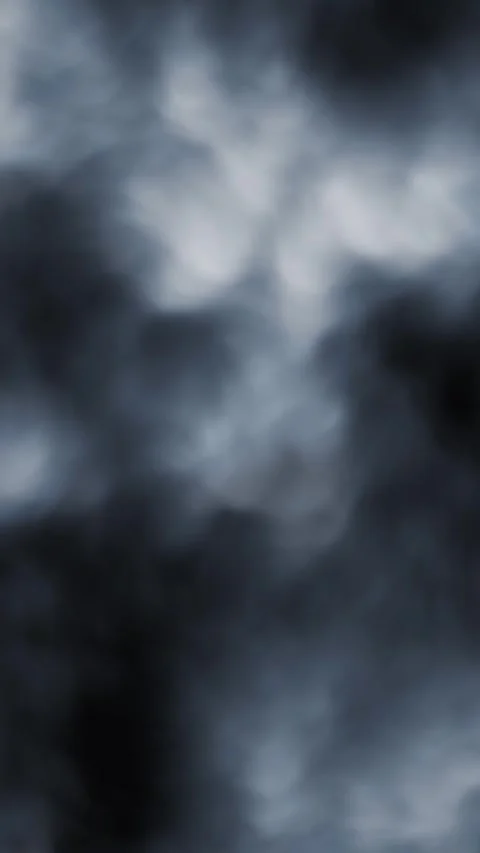 Vertical Rolling Fog Clouds 4K Loop Video stock 268652249