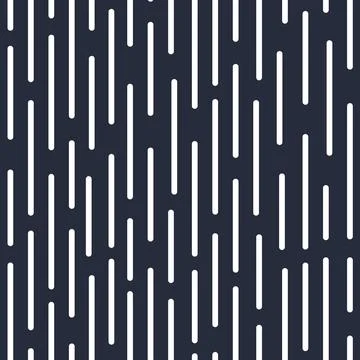 Vertical rounded stripes seamless pattern Illustrazione stock