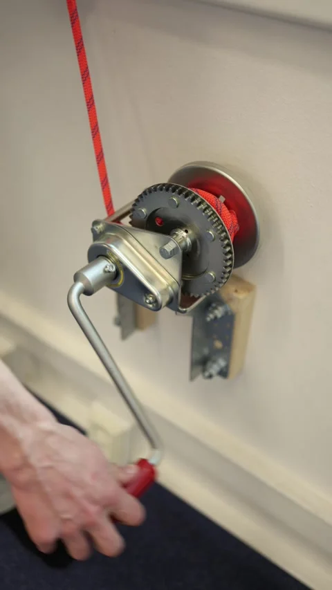 Vertical screen closeup of hand turning ... | Stock Video | Pond5