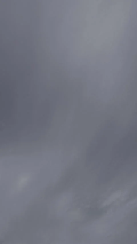 Vertical screen of dark rain clouds drifting across the sky before rainfall Видео 341308053