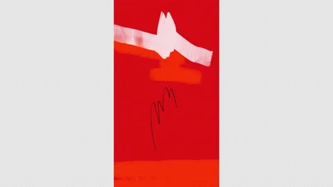 Vertical Scribble Wall Looped Backgrounds Motion Graphics Video stock 306270491